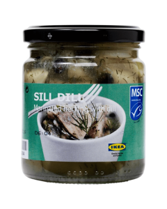 Marinated herring with dill(250g)